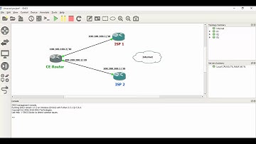 IP SLA setup for WAN links failover