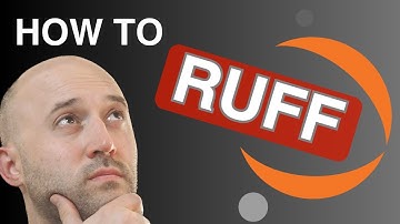 Get RUFF inside your Jupyter Notebook