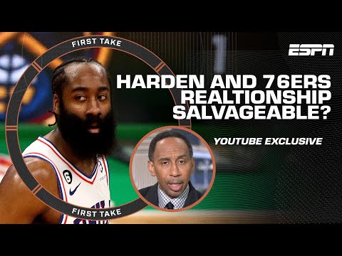 Stephen A. says NO James Harden and 76ers relationship isn't SALVAGEABLE 😳 | First Take YT Exclusive