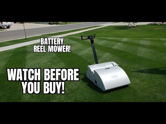 Allett Stirling 56v EGO - Next Generation Electric Reel Mower