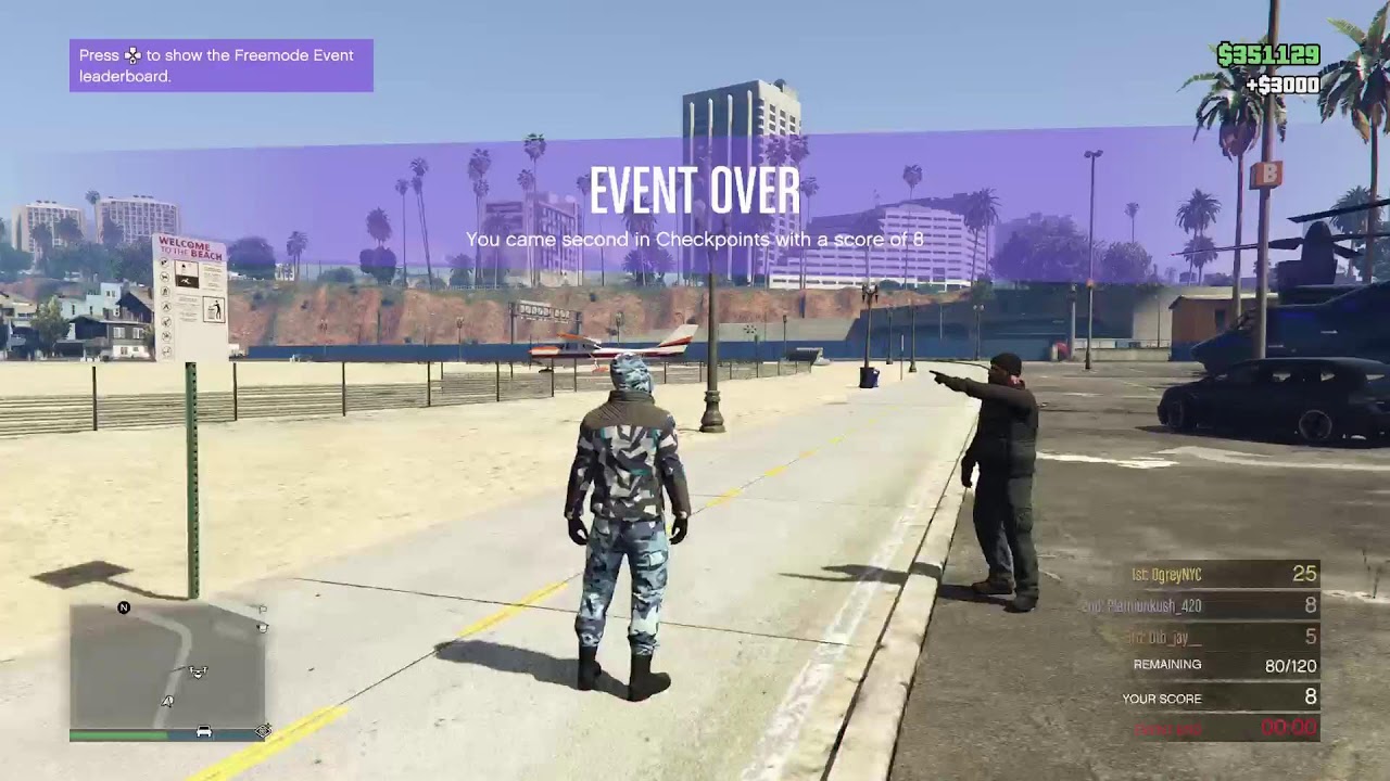 Public lobby takeover friendly only, missions and  car meets; tank and plane warfare