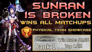 This Sunran character is just pure unfair. Rank 1 PvP showcase | Seven Knights: ReBirth screenshot 5