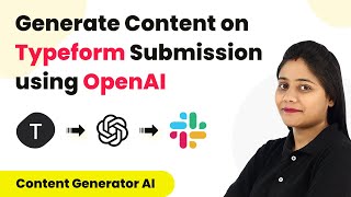 How to Generate Content on Typeform Submission using OpenAI & Share on Slack | Content Generator AI