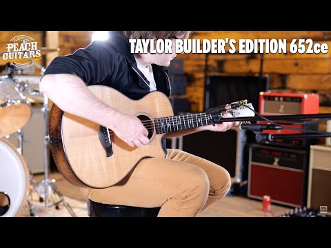 No Talking...Just Tones | Taylor Builder's Edition 652ce
