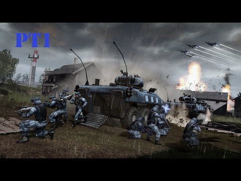 Tom Clancy Endwar- Europe Campaign Part 1- Easy Capture and Hold