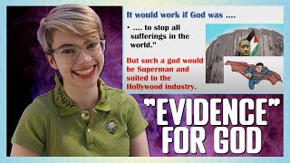 Muslim channel has "Evidence for God" and it's HILARIOUS