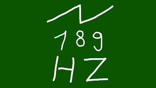 189 hz saw