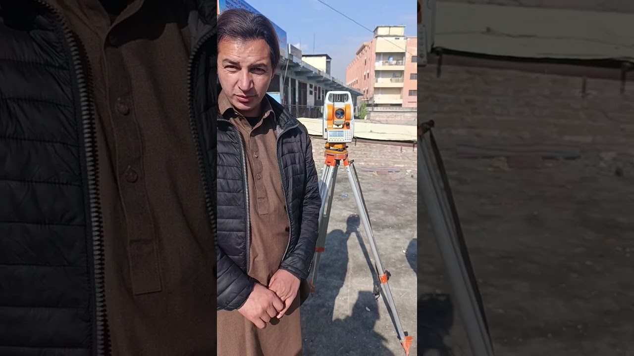 Total Station Before Starting Survey Station Data Leveling and Centering.