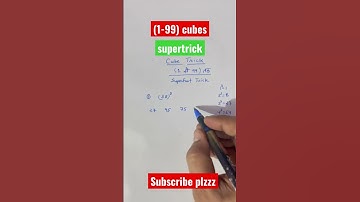 Cube trick (1-99) 🔥🔥❤️❤️#shorts #tricks #maths #mathstricks #cube #viral