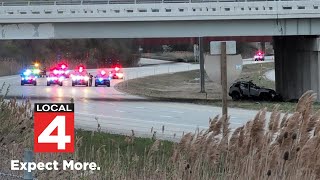 Woman ejected, killed in car crash on SB I-275 in Wayne County