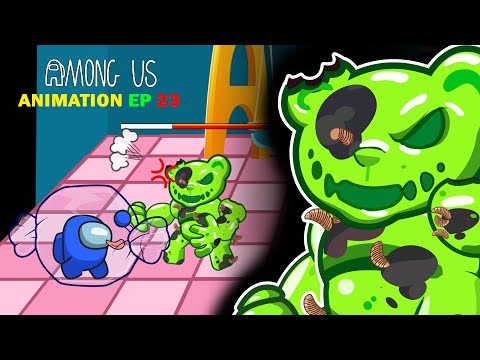 우리끼리 vs 거미베어 25화 GUMMY BEAR AMONG US ANIMATION 25  YouTube