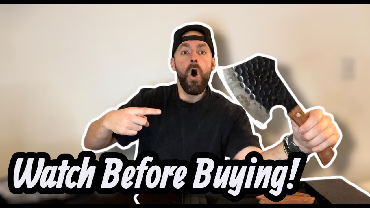 What you NEED to Know - Meat Cleaver Knife Set!