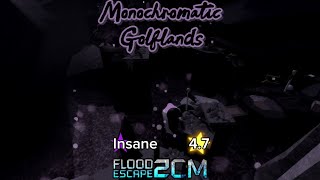 Roblox: Flood Escape 2 Community Maps *FE2CM* |Monochromatic Golflands| [🟣Insane ⭐️4.7]