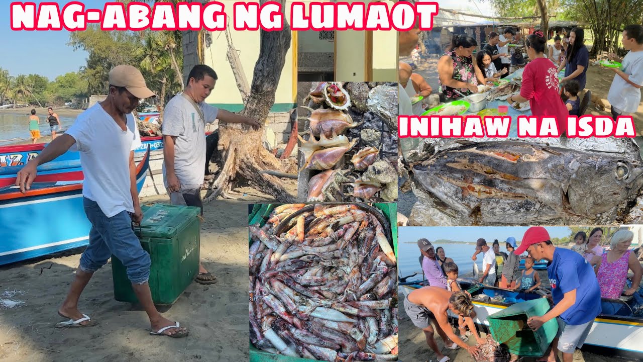 MARAMING HULING PUSIT ANG MGA LUMAOT | INIHAW NA ISDANG TULINGAN | SALO-SALO BAGO KAMI UMUWI