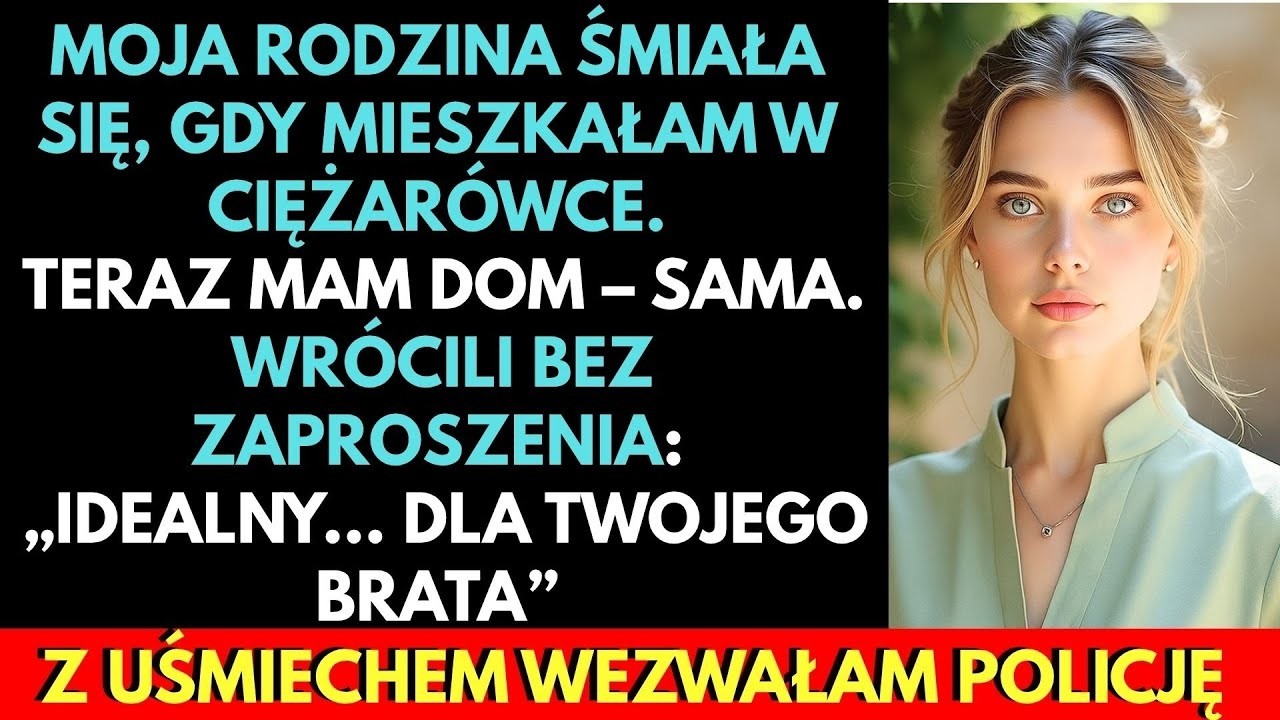 Zaczęło się od zwykłego czwartkowego popołudnia. Wróciłam do domu i wiedziałam, że coś jest nie tak — wycieraczka przekrzywiona, światło na ganku zapalone, a klucz nie pasował do zamka. Przez okno...