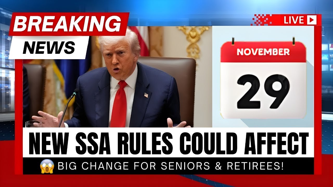 Urgent Weekend Update: New Social Security Rule Begins Today — Major Impact on Seniors and Retirees