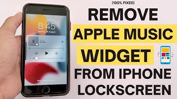 How to Remove Music Player Widget From iPhone Lockscreen - [Fixed]
