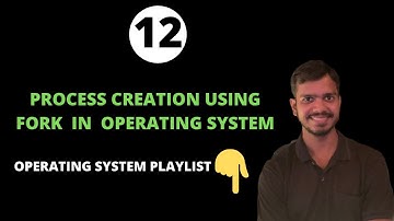 Part 1 of 2: Process creation in os using fork() | init process | pstree