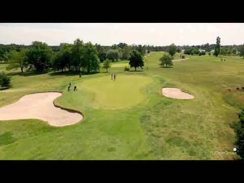 Golf De Toulouse La Ramee - drone aerial video - Toulouse la Ramée - Hole#01