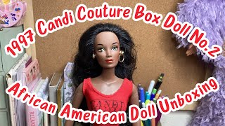 1997 Vintage Candi Couture Box Doll Series No.2 African American Doll