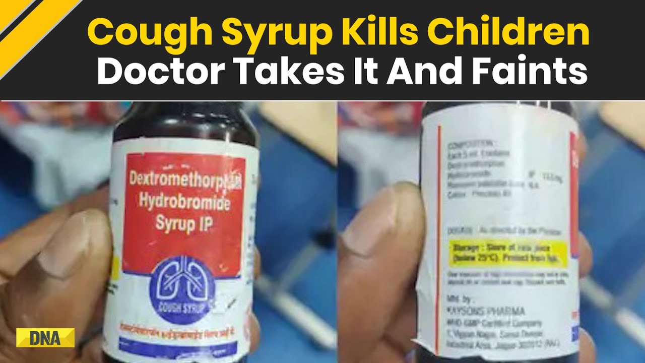 Rajasthan News: Cough Syrup Kills 2 Children; Doctor Takes It To Prove It's Safe And Faints