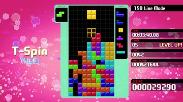 i did a t-spin triple in tetris 99 marathon!