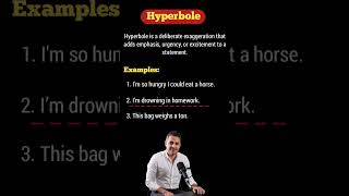 What is hyperbole? || #english #shortvideo #short #speaking #ielts #grammar #hyperbole