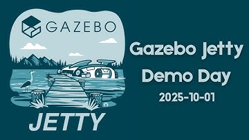Gazebo Community meeting: Gazebo Jetty Release Demo Day (October 2025)