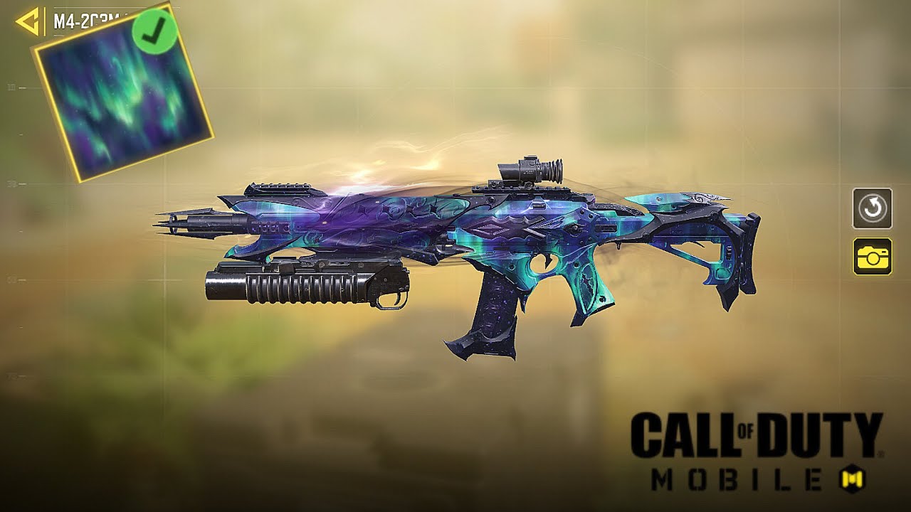 DREAM AURORA X BLACK GOLD ROYAL M4 || CODM - YouTube