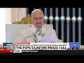 Pope Leo XIV calls for lasting world peace in inaugural Mass at Saint Peter’s Square