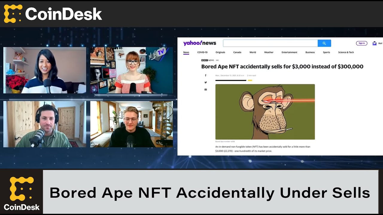 Bored Ape NFT Accidentally Sells for $3K Instead of $300K - YouTube