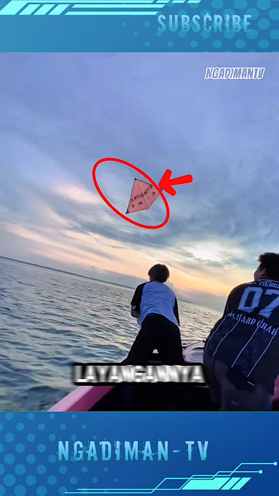 POV:PRIA GABUT NGEJAR LAYANGAN HINGGA KE TENGAH LAUT🤣 #shortsvideo #trending #viralvideo #layangan