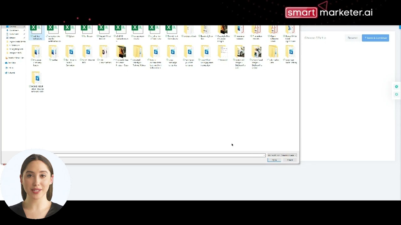 Upload Contacts Without Adding To A Campaign - SmartMarketer AI