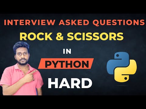 Python IDP Exam Rock & scissors Question & Answer | How Pass #idp test  Python Tutorial #crack #idp