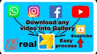 Best Social Media Videos Downloader App / How to download any video from social media into gallery / screenshot 3