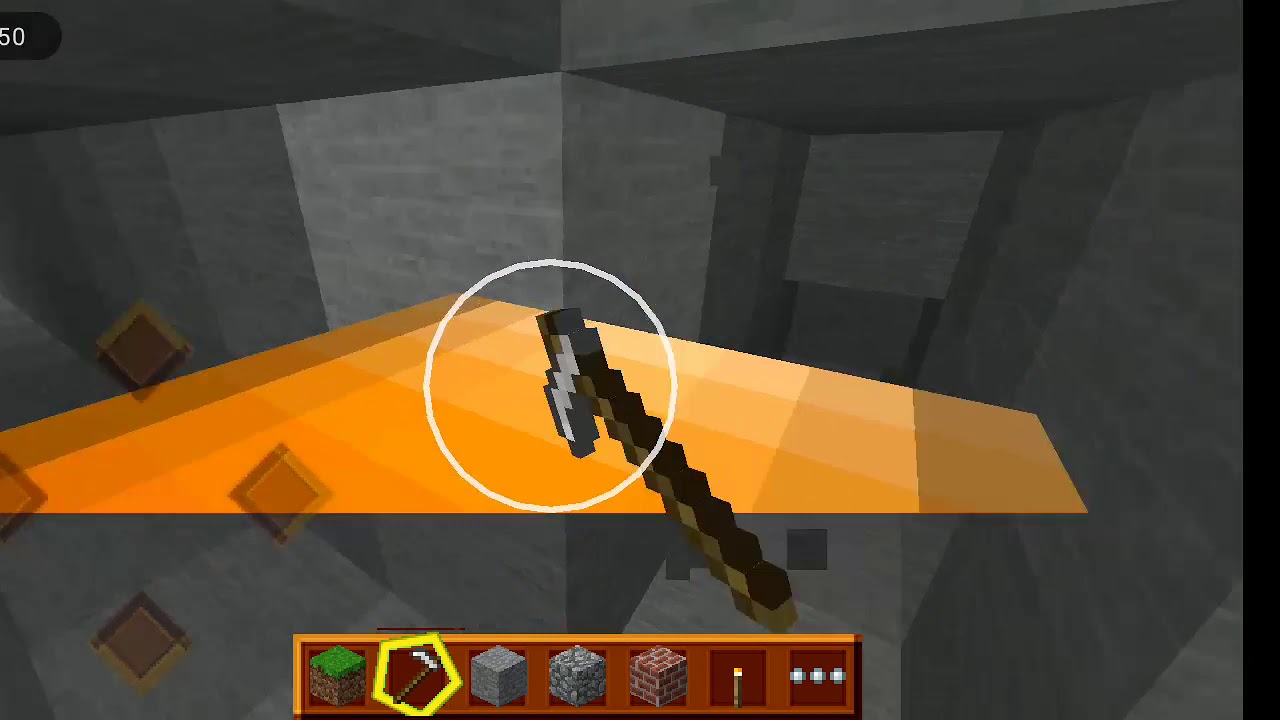 MINING IN A CAVE ( MAXI CRAFT ) - YouTube