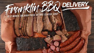 We tried the $300 Franklin BBQ Delivery!