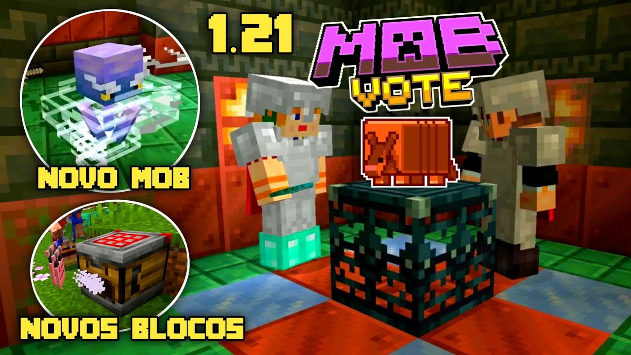 🔥 MINECRAFT 1.21! - NOVA DUNGEON, NOVO BOSS, NOVOS BLOCOS