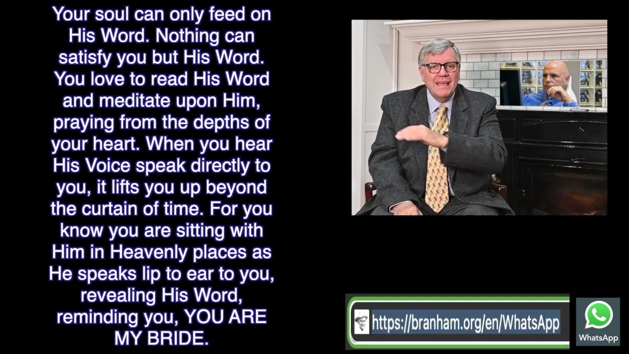 January 6 2024, Dear Separated Bride, Letter From Brother Joseph Branham