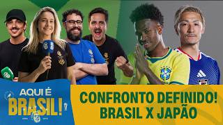 BRASIL INICIA PREPARAÇÃO PARA ENFRENTAR O JAPÃO NO MATA-MATA | AQUI É BRASIL