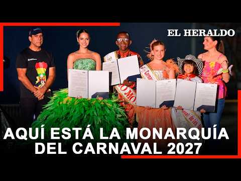 The 2027 Carnival has its full monarchy
