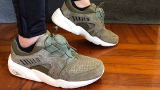 puma disc blaze green
