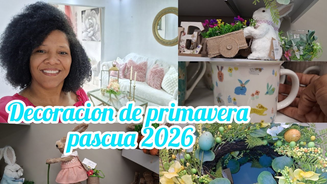 Decoraciones para primavera y pascua