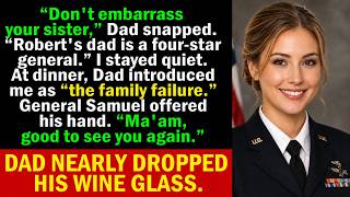 She's the Family Disappointment, My Dad Said—Then a 4-Star General Stood Up for Me
