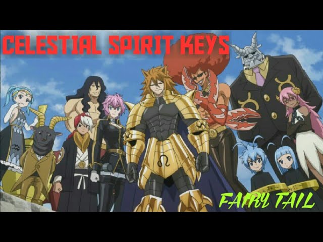 Celestial Zodiac Spirit Keys Ophiuchus Fairy Tail Youtube