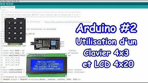 EP 21 - Arduino #2 - Clavier et LCD