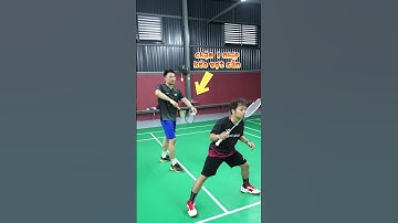 Mẹo giao cầu Đôi Nam Nữ “Tránh Bị Chụp”??? #badminton #vnb #caulong #shorts #short