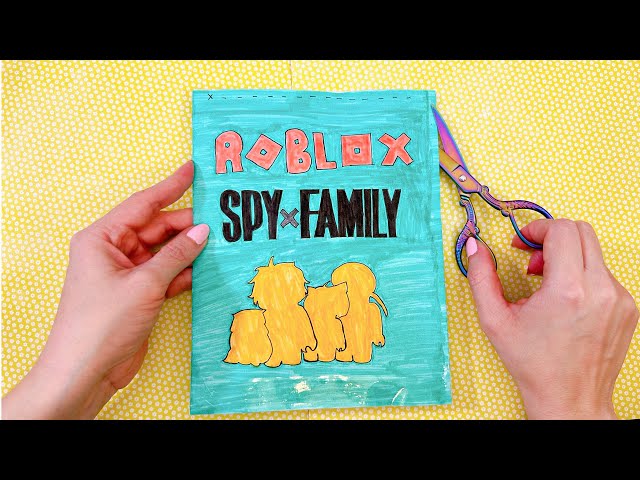 ✨ ROBLOX BLIND BAG UNBOXING ✨ PAPER DIY | SPY X FAMILY  Paper Crafts | Tutorial