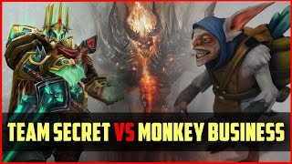 Secret vs Monkey Business Full series highlights @ MLG DOTA 2 FINALS