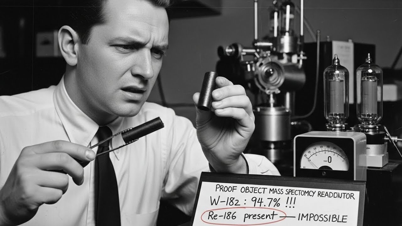 Металлическое изделие, классифицированное как «неизвестный состав» в секретном отчете времен Втор...